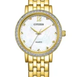 Citizen Quartz EL3102‑50D women’s wristwatch – silver analog watch with date display and classic design, TopTime Shop KenyaCitizen Quartz EL3102‑50D women’s wristwatch – silver analog watch with date display and classic design, TopTime Shop Kenya