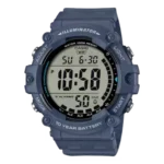 Casio AE‑1500WH‑2AVDF digital watch – silver-metal case and black strap, men’s watch Kenya