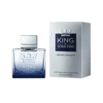 Antonio Banderas King of Seduction men’s eau de toilette – blue gradient glass bottle with silver cap, TopTime Shop Kenya