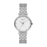 Obaku Brink Lille Perlemor Brace women’s wristwatch – silver stainless steel bracelet with mother‑of‑pearl dial and crystal accents, TopTime Shop Kenya