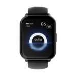 HiFuture Zone2 Black smartwatch – sleek black fitness smartwatch with HD touchscreen, Bluetooth calling, health & activity tracking, and black strap, TopTime Shop Kenya