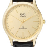 Q&Q C192J204Y men’s wristwatch – classic analog watch with silver case and blue dial, TopTime Shop Kenya