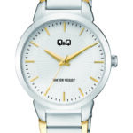 Q&Q C38A‑002PY men’s wristwatch – classic analog watch with black dial and rose‑gold case, TopTime Shop Kenya