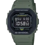 Casio DW‑5610SU‑3DR digital watch – olive green resin strap, men’s rugged watch Kenya