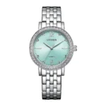Citizen Quartz EL3100‑55X women’s wristwatch – silver analog watch with classic design and date display, TopTime Shop Kenya