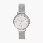 Fossil ES4627 Jacqueline Metallic ladies’ wristwatch – silver stainless steel case with metallic dial and silver bracelet, TopTime Shop Kenya