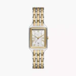 Fossil ES5368 Raquel two‑tone ladies’ wristwatch – gold and silver stainless steel case with white dial and two‑tone bracelet, TopTime Shop Kenya