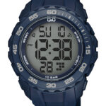 Q&Q G06A‑002VY men’s wristwatch – rugged analog watch with black dial and yellow accents, TopTime Shop Kenya