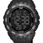Q&Q G06A‑005VY men’s wristwatch – rugged analog watch with black dial and yellow accents, TopTime Shop Kenya