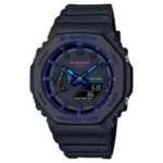 Casio GA‑2100VB‑1ADR analog‑digital watch – black carbon case, men’s G‑Shock style watch Kenya