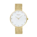 Obaku Glans Gold men’s wristwatch – gold‑tone stainless steel case and bracelet with minimalist dial, TopTime Shop Kenya