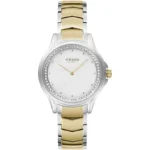 Obaku Jasmin Cream ladies’ wristwatch – gold‑tone stainless steel case with cream dial and crystal accents, TopTime Shop Kenya