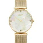 OBAKU WATCH MOSAIK - GOLD