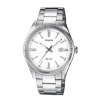 Casio MTP-1302D-7A1DF analog watch – champagne dial stainless-steel strap, men’s watch Kenya