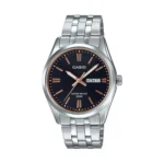 Casio MTP-1335D-1A2VDF analog stainless-steel watch – black dial, men’s dress watch Kenya