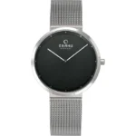 OBAKU WATCH SATIN OKTANT - ONYX