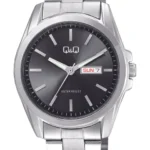 Q&Q A05A‑005PY men’s wristwatch – analog watch with rose‑gold case and black dial, TopTime Shop Kenya