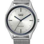 Q&Q Q00A‑003PY men’s wristwatch – classic analog watch with black dial and rose‑gold case, TopTime Shop Kenya
