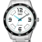 Q&Q Q09A‑005PY men’s wristwatch – classic analog watch with black dial and rose‑gold case, TopTime Shop Kenya