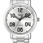 Q&Q Q10A‑001PY men’s wristwatch – classic analog watch with black dial and rose‑gold case, TopTime Shop Kenya