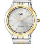 Q&Q Q39B‑001PY men’s wristwatch – classic analog watch with black dial and rose‑gold case, TopTime Shop Kenya