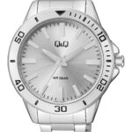 Q&Q Q28B‑001PY men’s wristwatch – classic analog watch with black dial and rose‑gold case, TopTime Shop Kenya