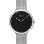 OBAKU WATCH SATIN LILLE - ONYX