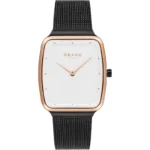 Obaku Tern Lille Tuscany ladies’ wristwatch – rose‑gold stainless steel case and bracelet with white dial and minimalist design, TopTime Shop Kenya