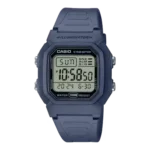 Casio W‑800H‑2AVDF digital watch – dark blue resin strap, water‑resistant casual watch Kenya