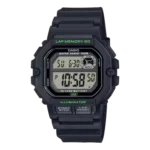 Casio WS‑1400H‑1AVDF digital watch – black resin strap, slim water‑resistant watch Kenya
