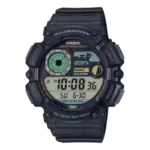 Casio WS‑1500H‑1AVDF digital watch – black resin strap, simple everyday watch Kenya