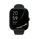HiFuture Lume Black smartwatch – black fitness tracker with AMOLED display, health monitoring, Bluetooth calling, and black strap, TopTime Shop Kenya