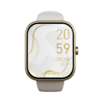 HiFuture Lume Champagne smartwatch – champagne-tone fitness tracker with AMOLED display, health & activity monitoring, Bluetooth calling, and champagne strap, TopTime Shop Kenya