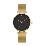 Obaku V310LXGBMG women’s wristwatch – two‑tone stainless steel case and bracelet with green dial, TopTime Shop Kenya