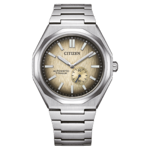 Citizen Zenshin NK5020‑58P men’s automatic wristwatch – Super Titanium case with black dial and sapphire glass, TopTime Shop Kenya