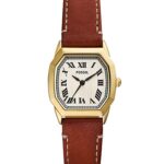 Fossil ES5364 ladies’ wristwatch – silver stainless steel case with white dial and silver bracelet, TopTime Shop Kenya