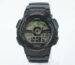 Casio digital watch with resin case and display